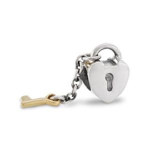 Authentic Pandora Key To My Heart Charm